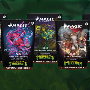 Secrets of Strixhaven  Commander Case Instore Pick up only 4/10