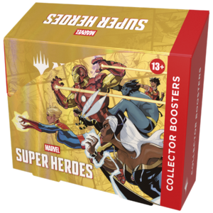 Marvel Super Heroes Collector Booster Box Instore pickup only will never ship